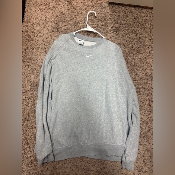 Nike Sweaters - Nike Gray Oversized Crewneck